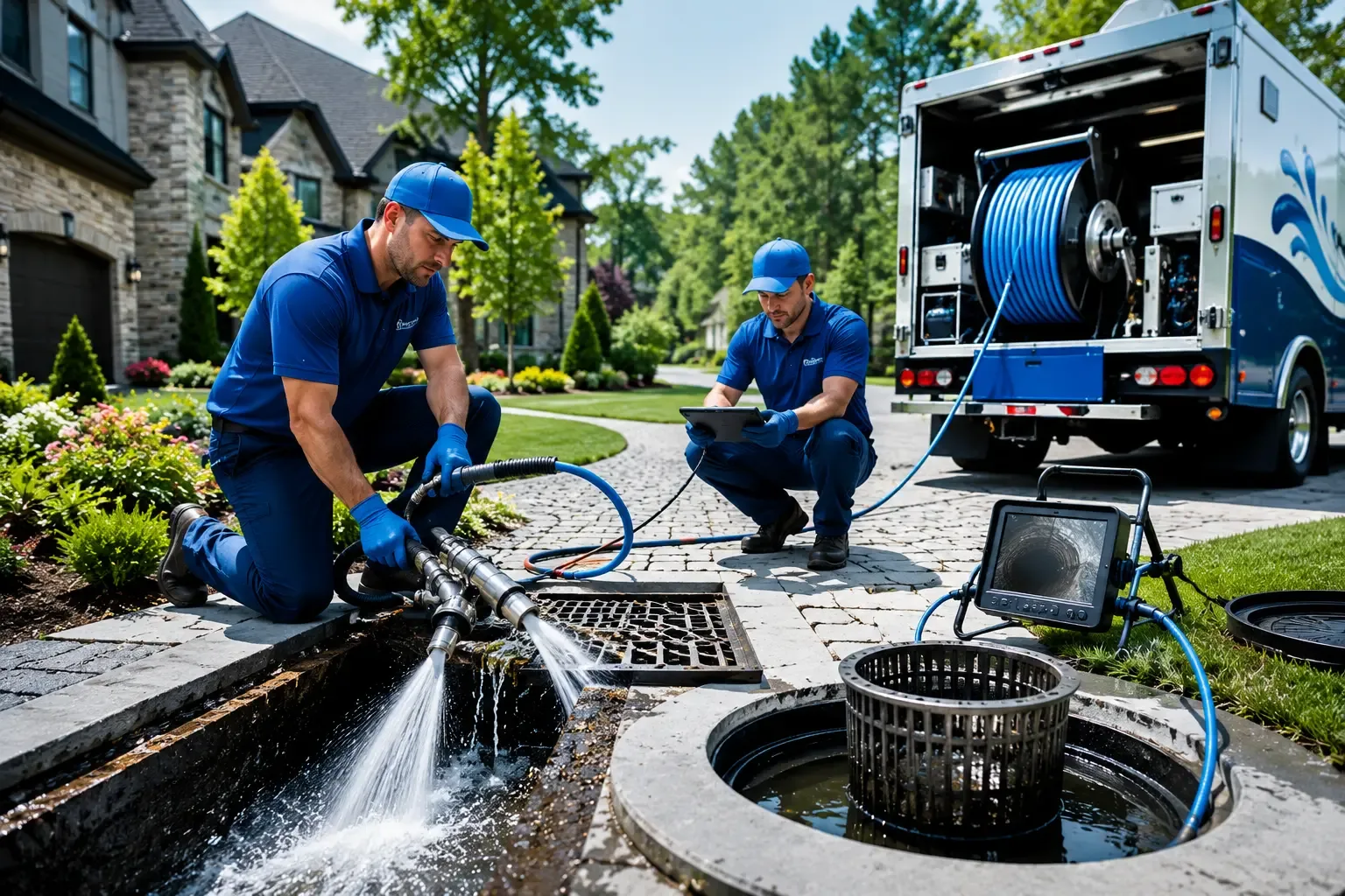 Local outdoor drain cleaning professionals in Lockhart, TX