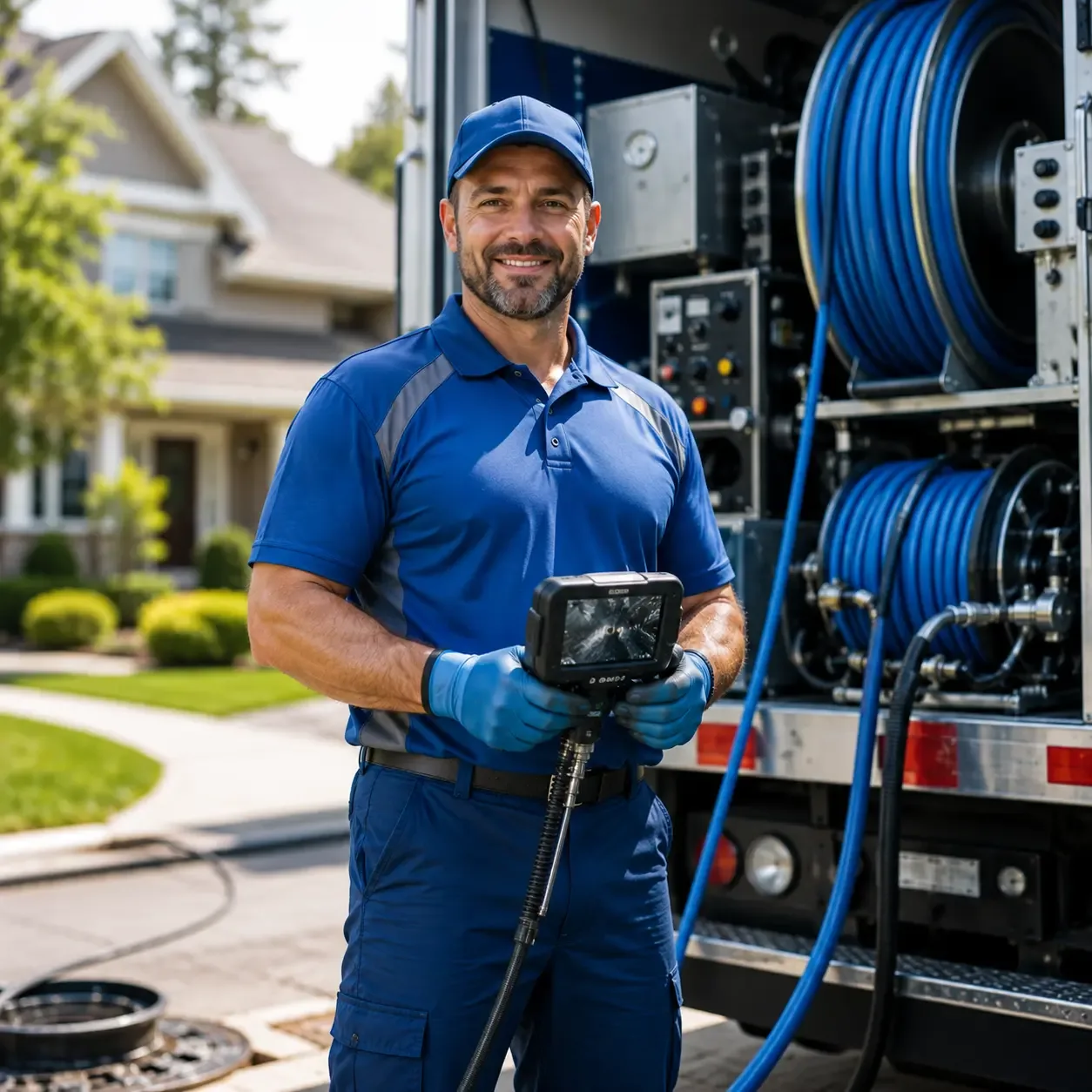 Local outdoor drain cleaning specialists in Lockhart, TX
